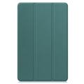 Honor Pad X9a Tri-Fold Series Smart Folio-etui - svartgrønn