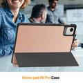 Honor Pad X9a Tri-Fold Series Smart Folio-etui - rosa gull