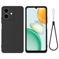 Honor Play10 Flytende silikon-deksel med håndstropp