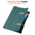 Honor Tablet GT Tri-Fold Series Smart Folio-etui - svartgrønn