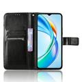 Honor X5b/X5b Plus Lommebok-deksel med Magnetisk Lukning - svart