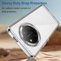 Honor Magic7 Lite/X60 Pro/X9c Anti-sjokk Hybrid-deksel - gjennomsiktig