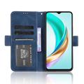 Honor X6b Lommebok-deksel med Kortholder - Blĺ