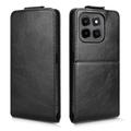 Honor X6c vertikalt flip-etui med stativ