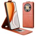 Honor X70/X9d/Magic8 Lite vertikalt flip-etui med stativ