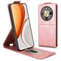 Honor X70/X9d/Magic8 Lite vertikalt flip-etui med stativ