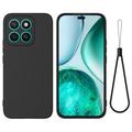 Honor X8c Flytende silikon-deksel med håndstropp