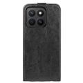Honor X8c Vertikalt Flip-Deksel med Kortlomme - Svart