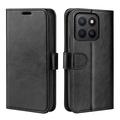 Honor X8c Lommebok-deksel med Magnetisk Lukning - svart