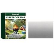 Hozonex brannsikker grillmatte til plen, uteplass og terrasse - 99cm x 152cm