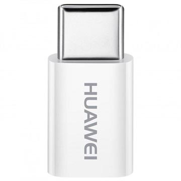 Huawei AP52 microUSB / USB 3.1 Type-C adapter - bulk emballasje - hvit