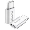 Huawei AP52 MicroUSB / USB 3.1 type-C adapter til lading og synkronisering - hvit