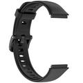 Huawei Band 7 Myk silikonstropp - Svart