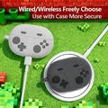 Huawei FreeBuds Pro 5 Retro Gamepad silikonetui med karabinkrok - Mørkgrå