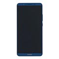 Huawei Mate 10 Pro Frontdeksel & LCD-skjerm (Service pack) - Blå