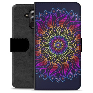 Huawei Mate 20 Lite Premium Lommebok-deksel - Fargerik Mandala