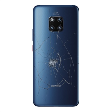 Utskifting av Huawei Mate 20 Pro Bakdeksel - Blå