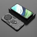 Huawei Mate 70 Hybrid-deksel med Ringholder - Svart