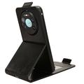Huawei Mate 80 Pro Max vertikalt flip-etui med stativ