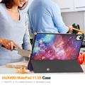 Huawei MatePad 11.5 S Tri-Fold Series Smart Folio-etui - Galakse