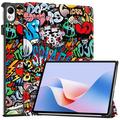 Huawei MatePad 11.5 S Tri-Fold Series Smart Folio-etui - Graffiti