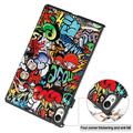 Huawei MatePad 11.5 S Tri-Fold Series Smart Folio-etui - Graffiti