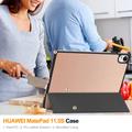 Huawei MatePad 11.5 S Tri-Fold Series Smart Folio-etui - Roségull