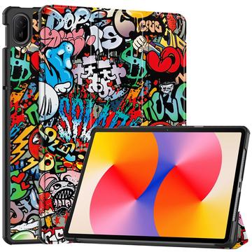 Huawei MatePad SE 11 Tri-Fold Series Smart Folio-deksel - Graffiti