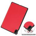 Huawei MatePad SE 11 Tri-Fold Series Smart Folio-deksel - Rød