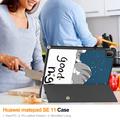 Huawei MatePad SE 11 Tri-Fold Series Smart Folio-deksel - Katt