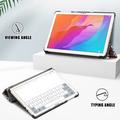 Huawei MatePad T10/T10s Tri-Fold Series Smart Folio-etui - Graffiti