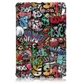 Huawei MatePad T10/T10s Tri-Fold Series Smart Folio-etui - Graffiti