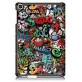 Huawei MatePad T10/T10s Tri-Fold Series Smart Folio-etui - Graffiti