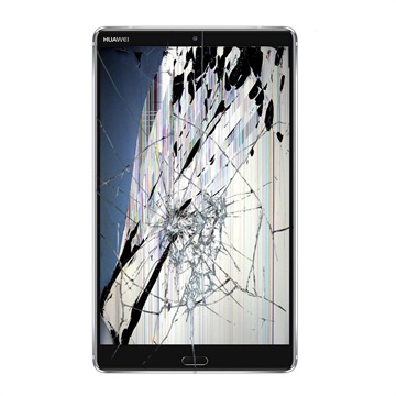 Reparasjon av Huawei MediaPad M5 8 LCD-display & Berøringsskjerm - Svart