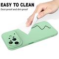 Huawei Nova 15 Ultra Flytende silikon-deksel med håndstropp - grønn