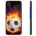 Huawei Nova 5T Beskyttelsesdeksel - Fotballflamme