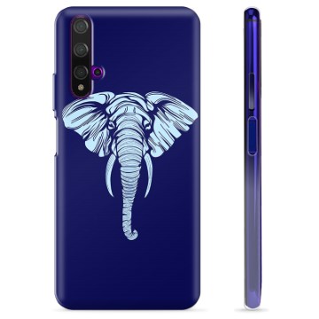 Huawei Nova 5T TPU-deksel - Elefant