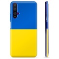 Huawei Nova 5T TPU-deksel Ukrainsk flagg - Gul og lyseblå