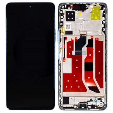 Huawei Nova 9 SE Frontdeksel & LCD-skjerm - Blå