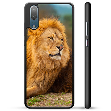 Huawei P20 Beskyttelsesdeksel - Løve