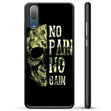 Huawei P20 Beskyttelsesdeksel - No Pain, No Gain