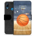 Huawei P30 Lite Premium Lommebok-deksel - Basketball