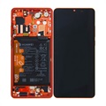 Huawei P30 Pro LCD-skjerm (Servicepakke) 02352PGK - Amber Sunrise