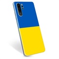 Huawei P30 Pro TPU-deksel Ukrainsk flagg - Gul og lyseblå