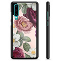 Huawei P30 Beskyttelsesdeksel - Romantiske Blomster