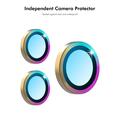 Huawei Pura 70 Pro/70 Pro+ Hat Prince Kamera Linse Beskytter - Sølv