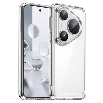 Huawei Pura 80 Pro/80 Pro+/80 Ultra Anti-Shock Hybrid-deksel - Gjennomsiktig