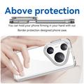 Huawei Pura 80 Pro/80 Pro+/80 Ultra Anti-Shock Hybrid-deksel - Gjennomsiktig