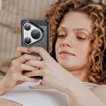 Huawei Pura 80 Pro/80 Pro+/80 Ultra Børstet TPU-deksel - karbonfiber - svart