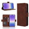 Huawei Pura 90 Kortholder Lommebokveske - brun